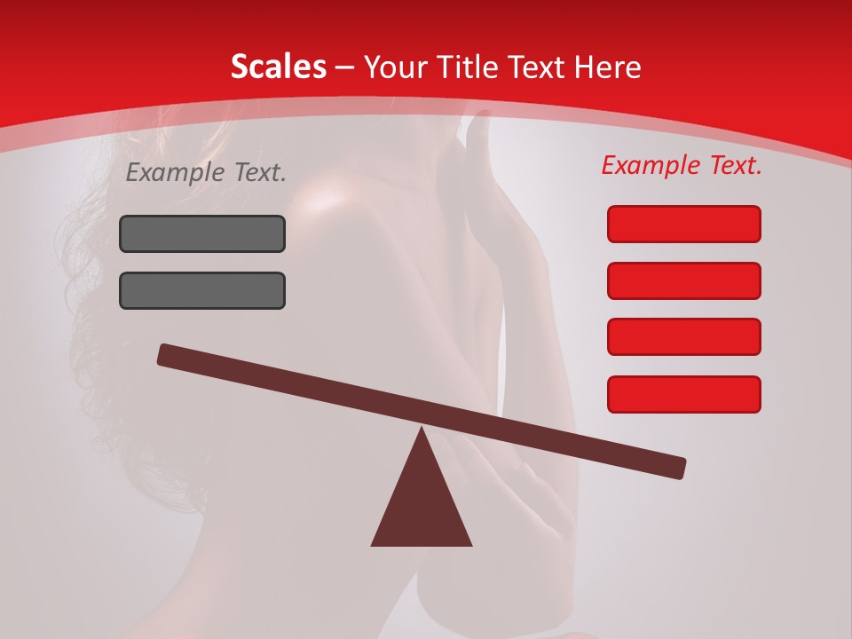 Adult Lady Beautiful PowerPoint Template