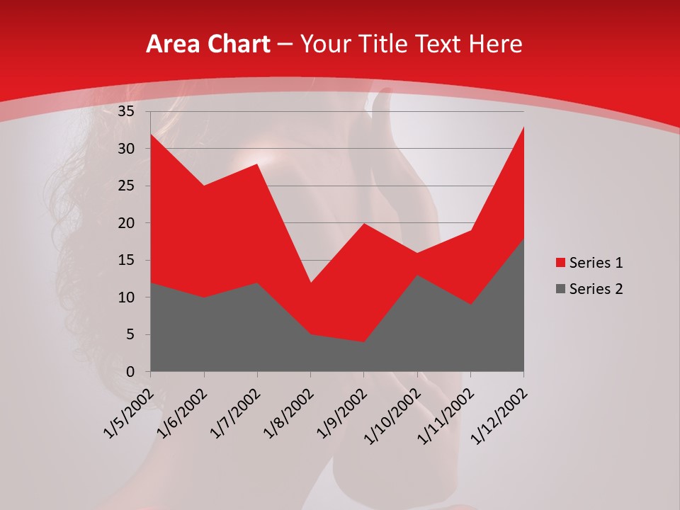 Adult Lady Beautiful PowerPoint Template