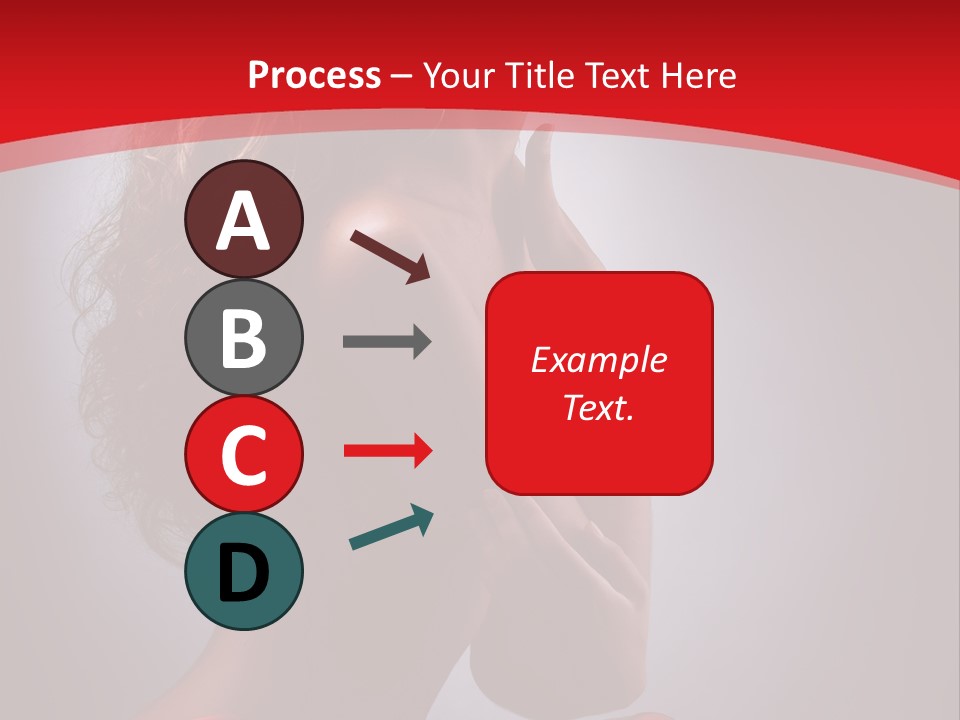 Adult Lady Beautiful PowerPoint Template