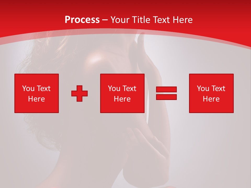 Adult Lady Beautiful PowerPoint Template