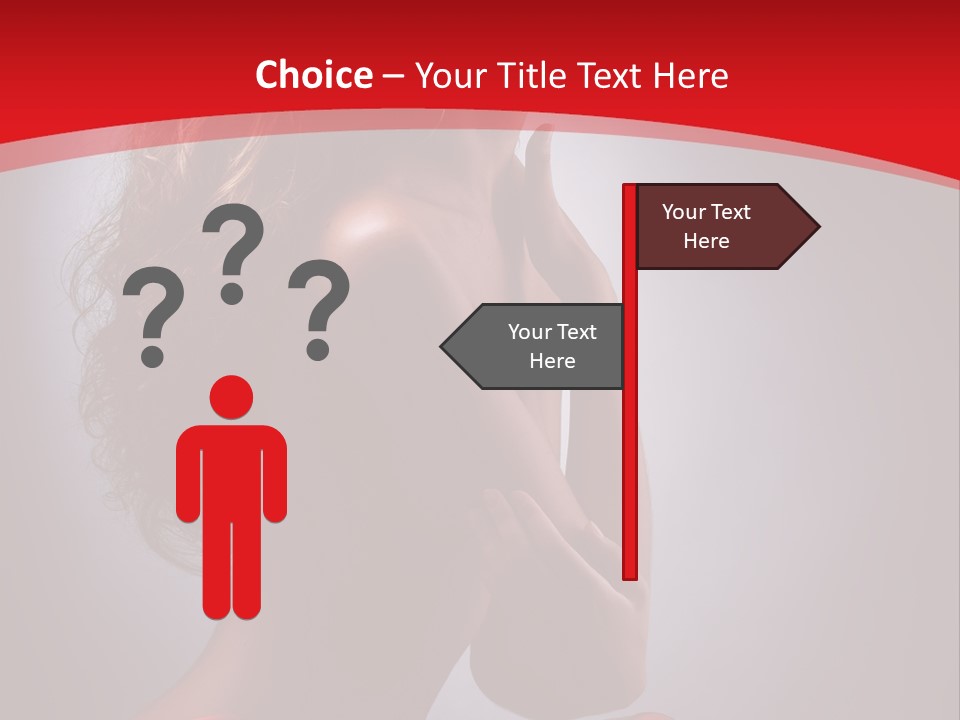 Adult Lady Beautiful PowerPoint Template