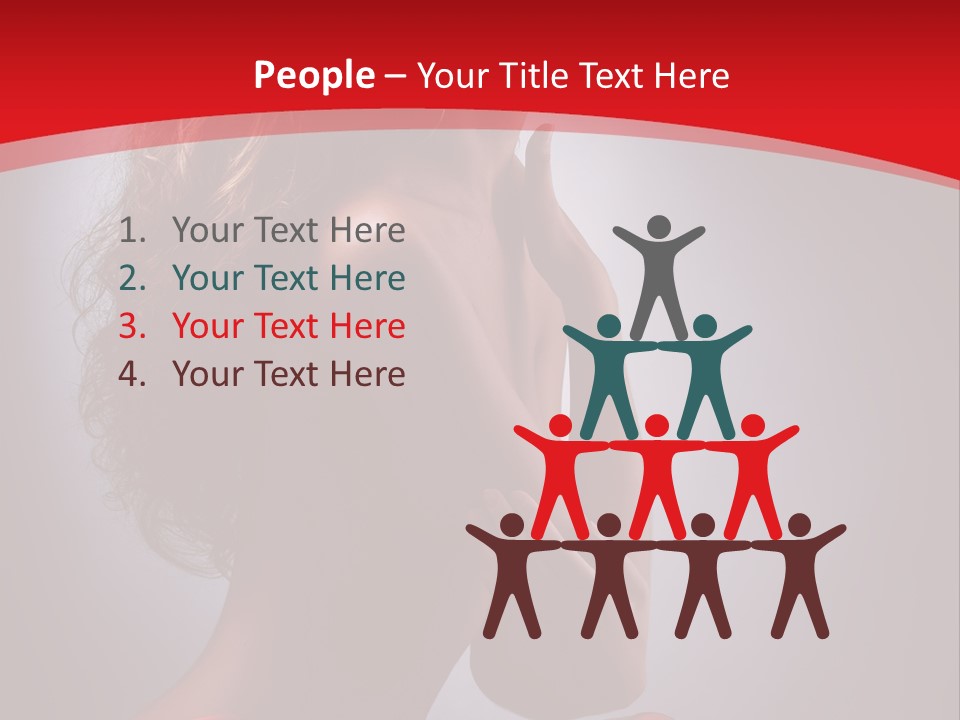 Adult Lady Beautiful PowerPoint Template