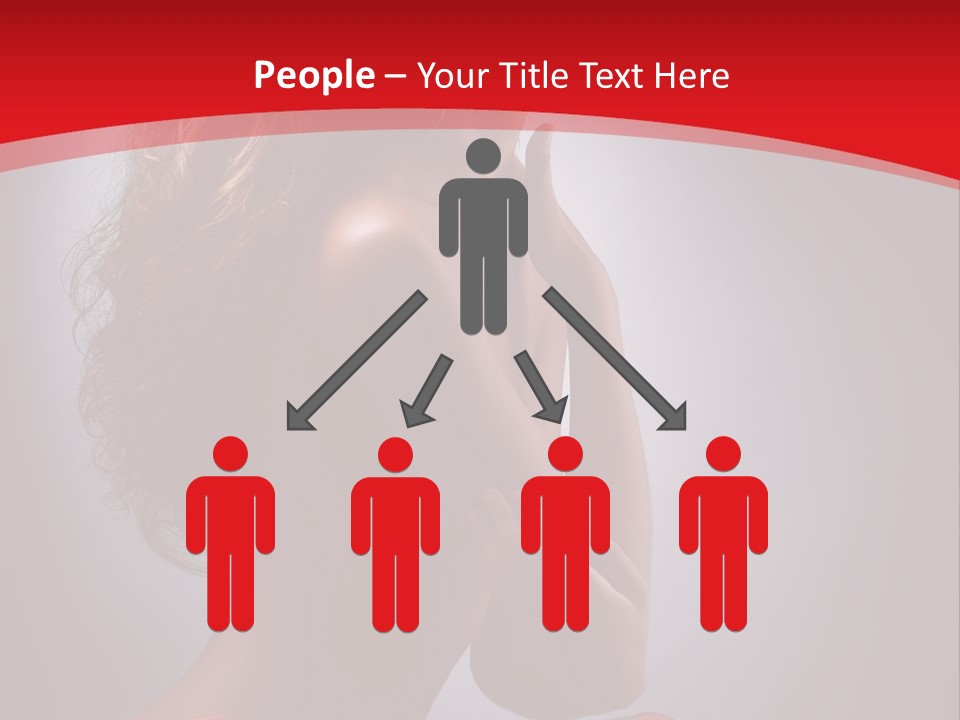 Adult Lady Beautiful PowerPoint Template