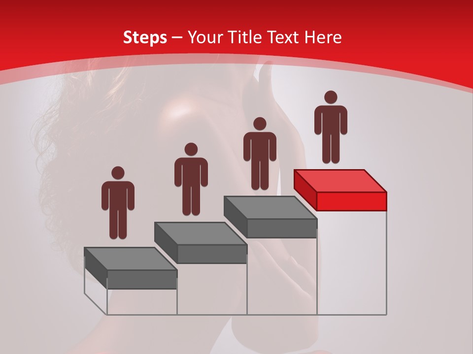 Adult Lady Beautiful PowerPoint Template