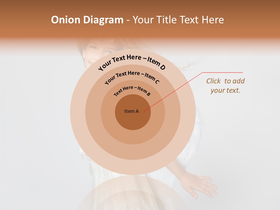 Background Fashion Blond PowerPoint Template