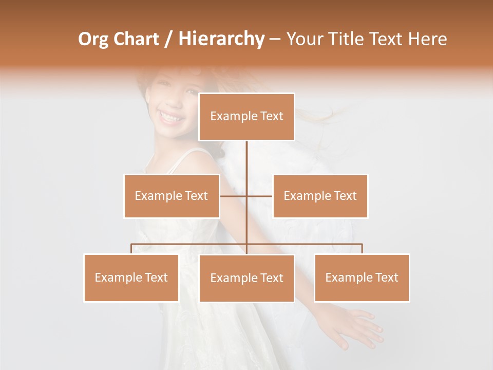 Background Fashion Blond PowerPoint Template