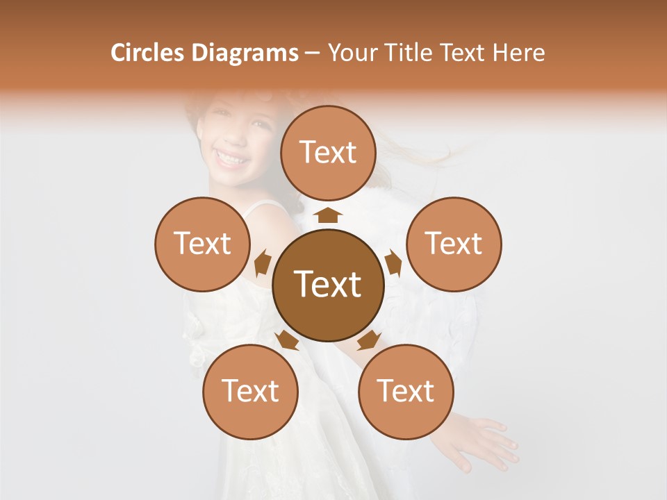 Background Fashion Blond PowerPoint Template