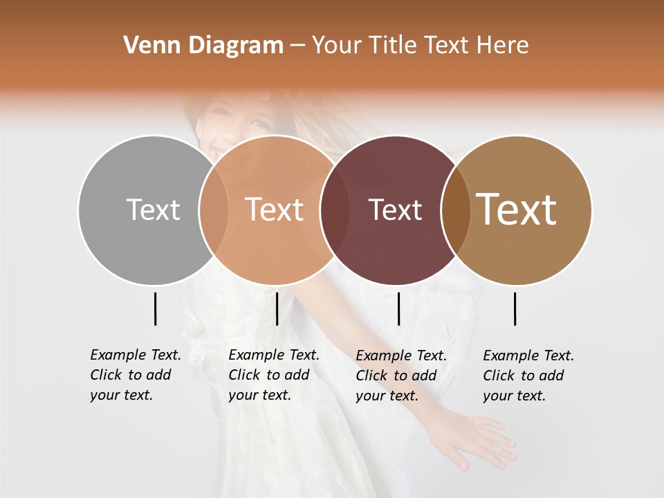 Background Fashion Blond PowerPoint Template