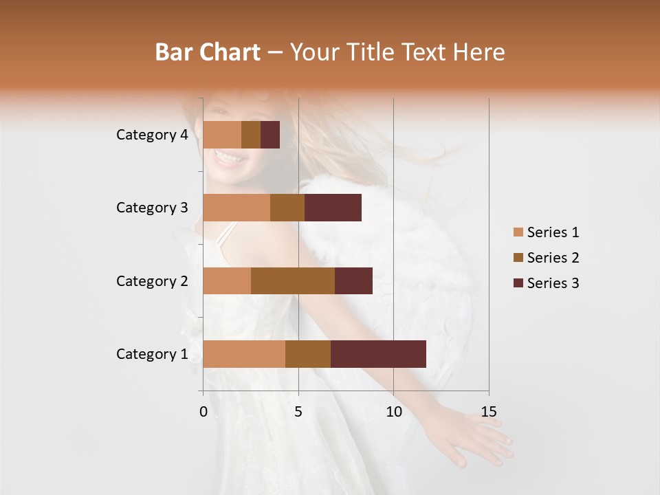 Background Fashion Blond PowerPoint Template