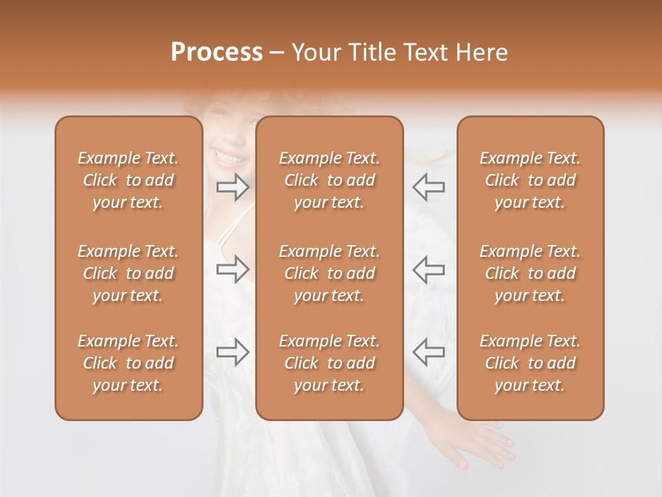 Background Fashion Blond PowerPoint Template