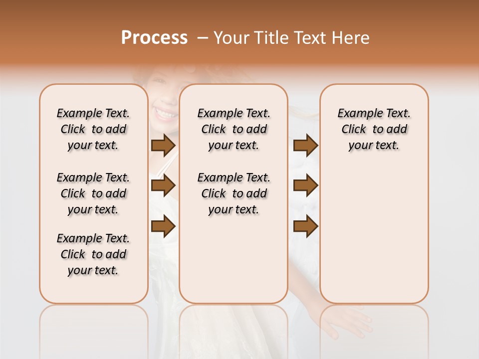 Background Fashion Blond PowerPoint Template