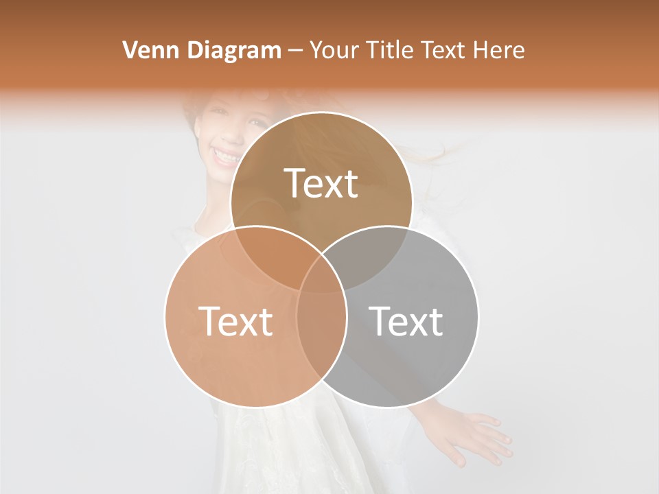 Background Fashion Blond PowerPoint Template