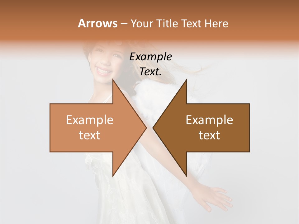 Background Fashion Blond PowerPoint Template