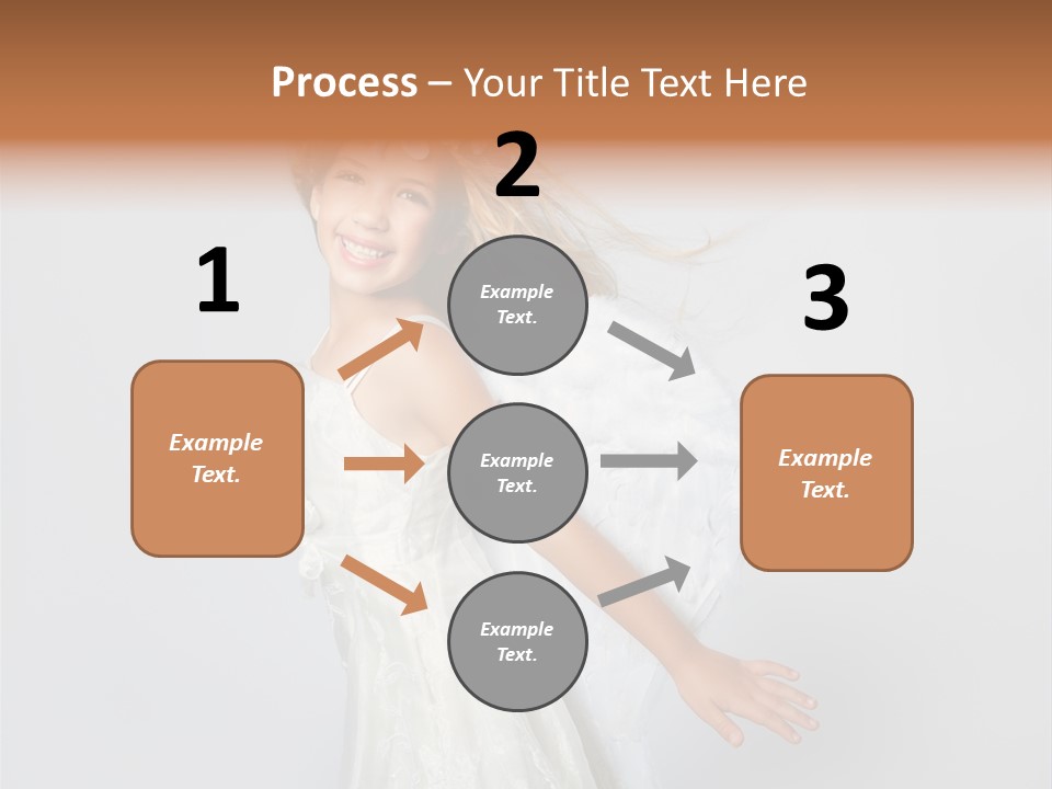 Background Fashion Blond PowerPoint Template