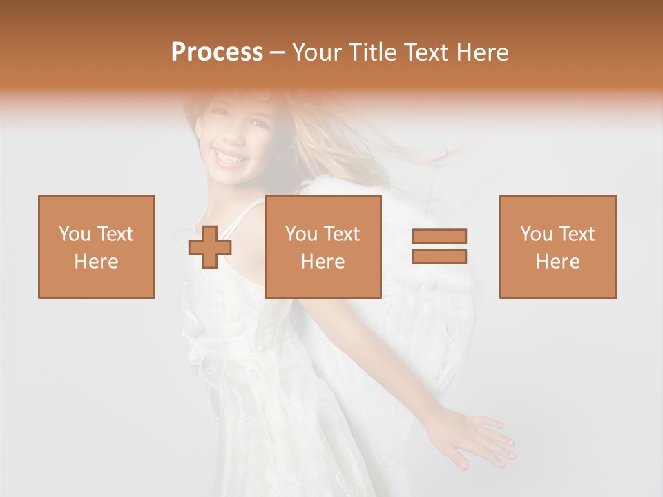 Background Fashion Blond PowerPoint Template