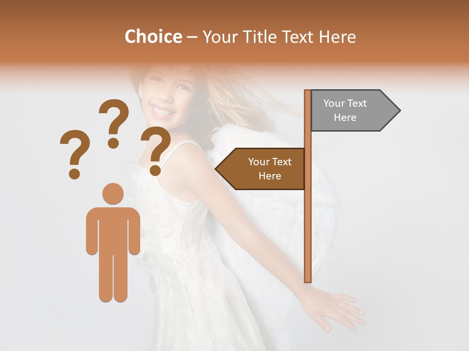 Background Fashion Blond PowerPoint Template