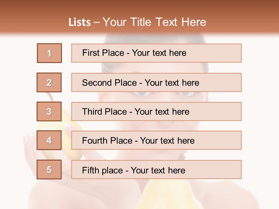 Beautiful Human Smile PowerPoint Template