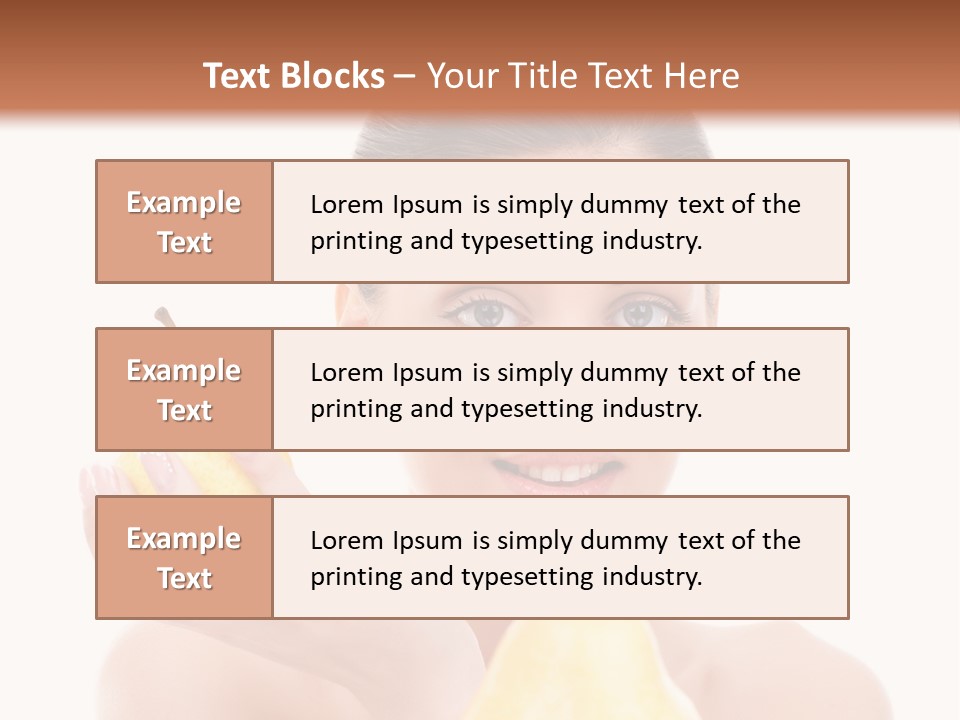 Beautiful Human Smile PowerPoint Template