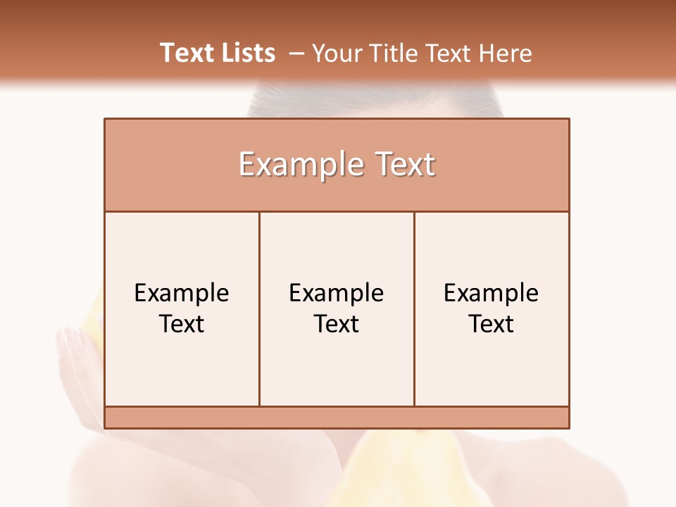 Beautiful Human Smile PowerPoint Template