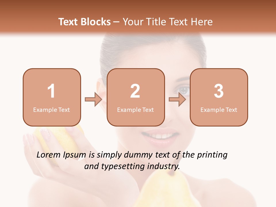 Beautiful Human Smile PowerPoint Template