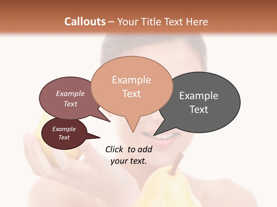 Beautiful Human Smile PowerPoint Template