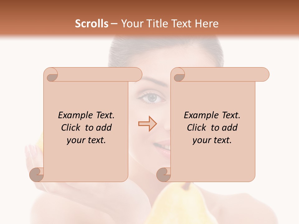 Beautiful Human Smile PowerPoint Template
