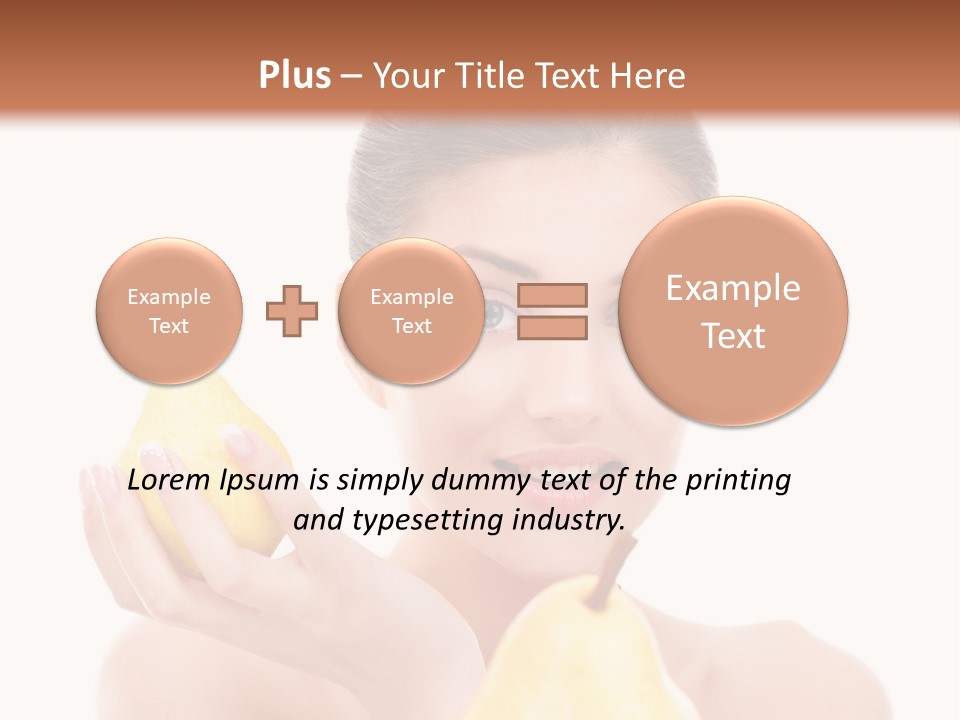 Beautiful Human Smile PowerPoint Template