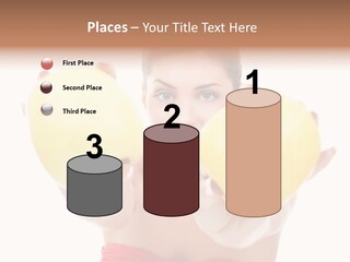 Fruit Female Workout PowerPoint Template