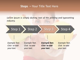 Fruit Female Workout PowerPoint Template