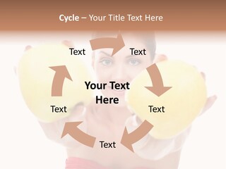 Fruit Female Workout PowerPoint Template