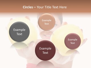 Fruit Female Workout PowerPoint Template