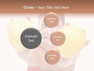 Fruit Female Workout PowerPoint Template