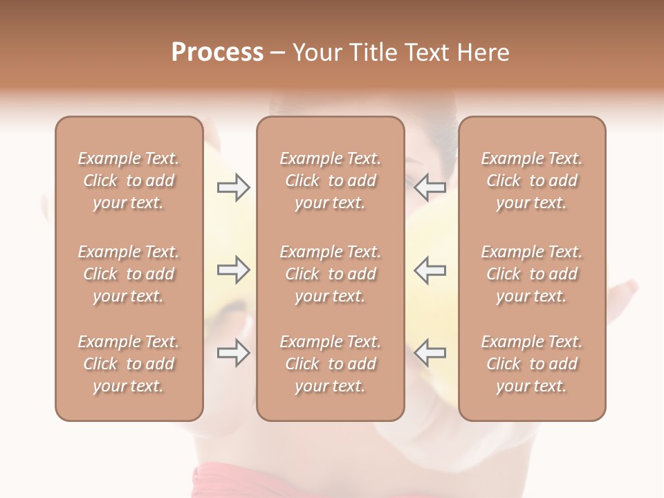 Fruit Female Workout PowerPoint Template
