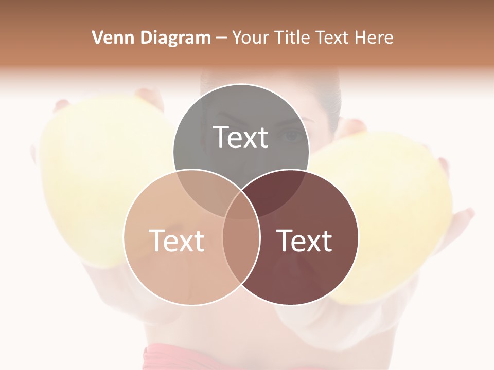 Fruit Female Workout PowerPoint Template