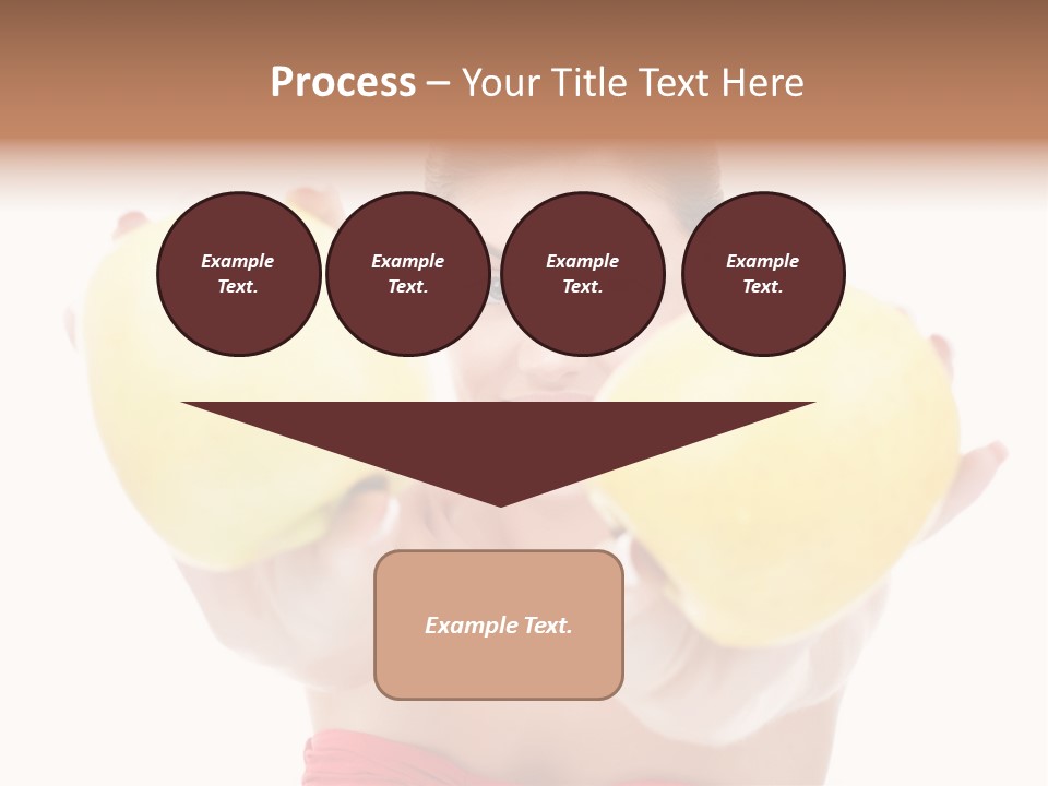 Fruit Female Workout PowerPoint Template