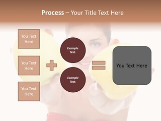 Fruit Female Workout PowerPoint Template