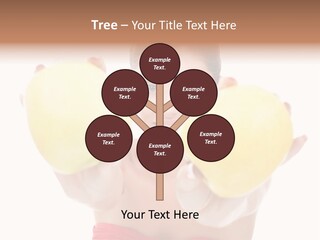 Fruit Female Workout PowerPoint Template