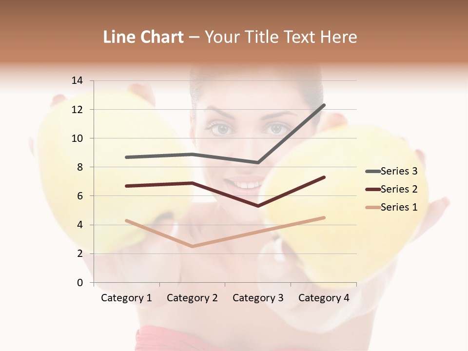 Fruit Female Workout PowerPoint Template