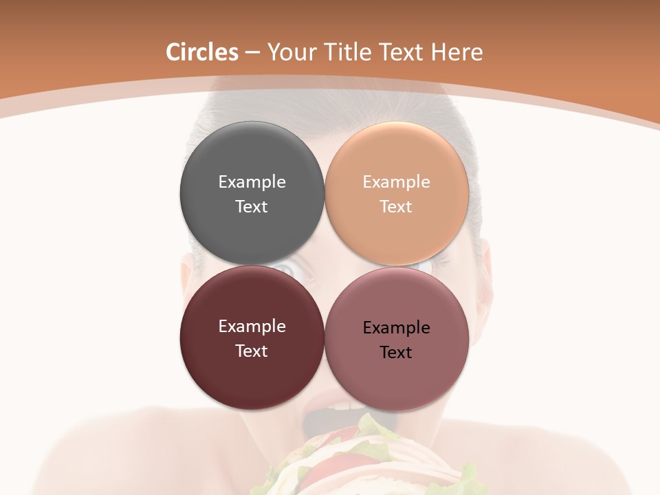 Big Female Fast PowerPoint Template