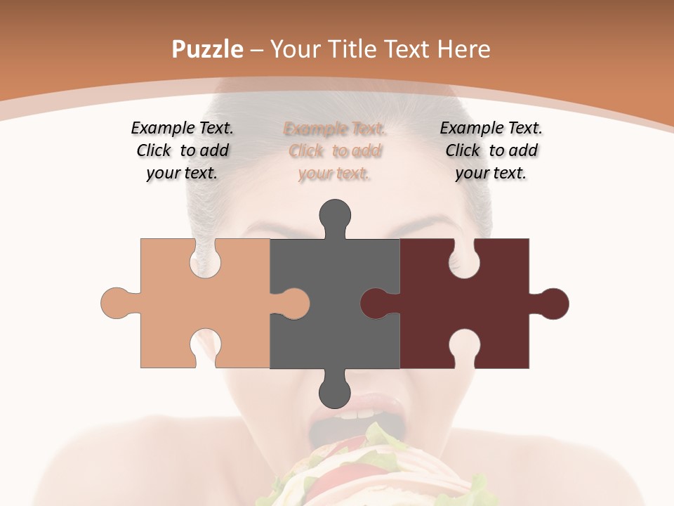 Big Female Fast PowerPoint Template