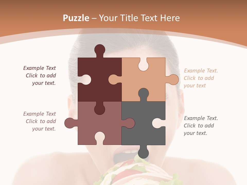 Big Female Fast PowerPoint Template