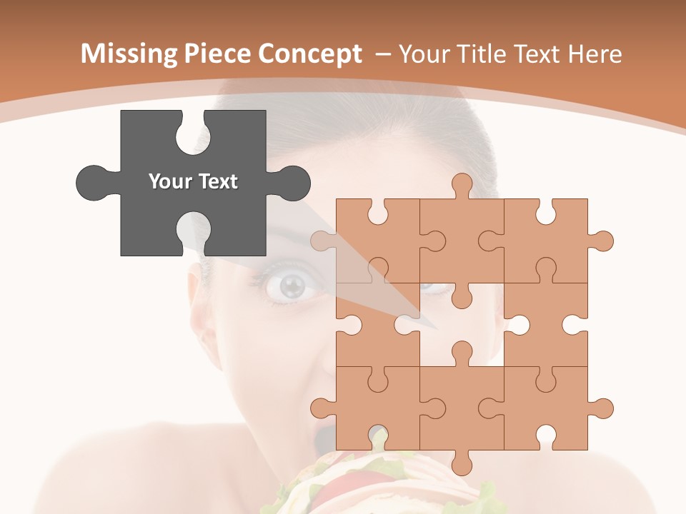 Big Female Fast PowerPoint Template