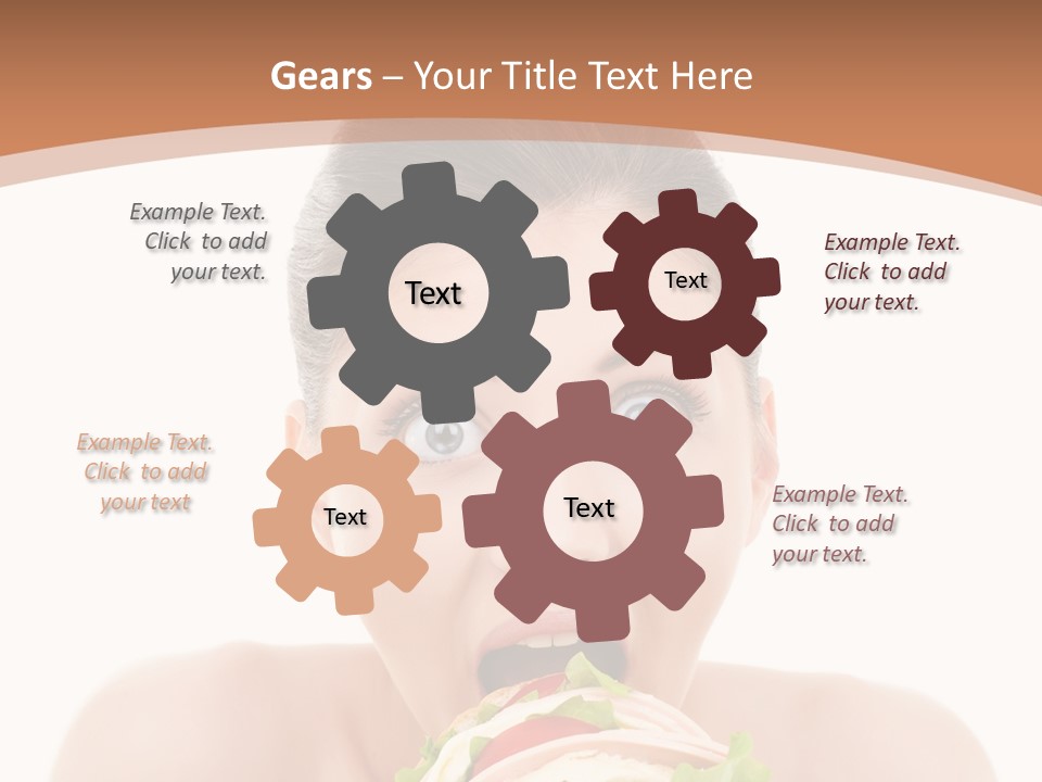 Big Female Fast PowerPoint Template