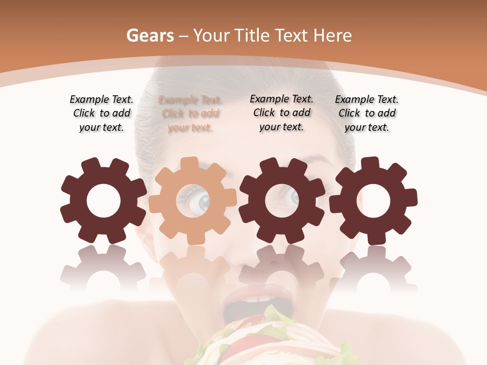 Big Female Fast PowerPoint Template