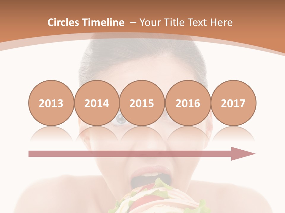 Big Female Fast PowerPoint Template