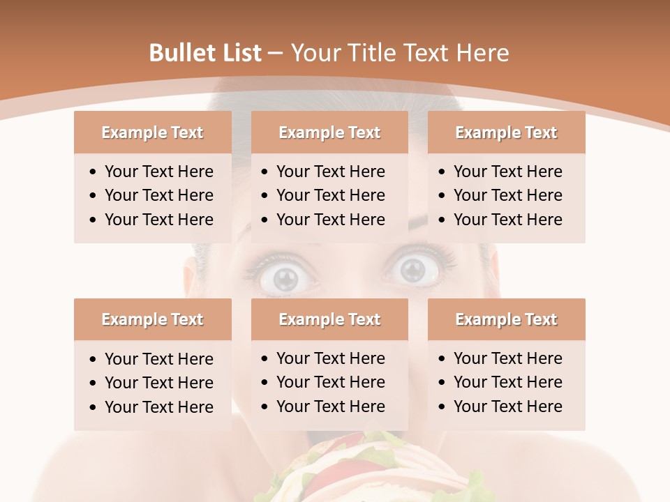 Big Female Fast PowerPoint Template