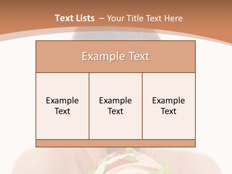 Big Female Fast PowerPoint Template