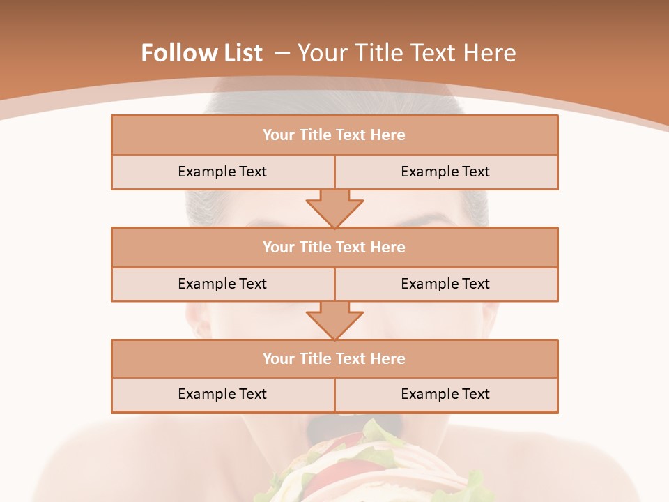 Big Female Fast PowerPoint Template