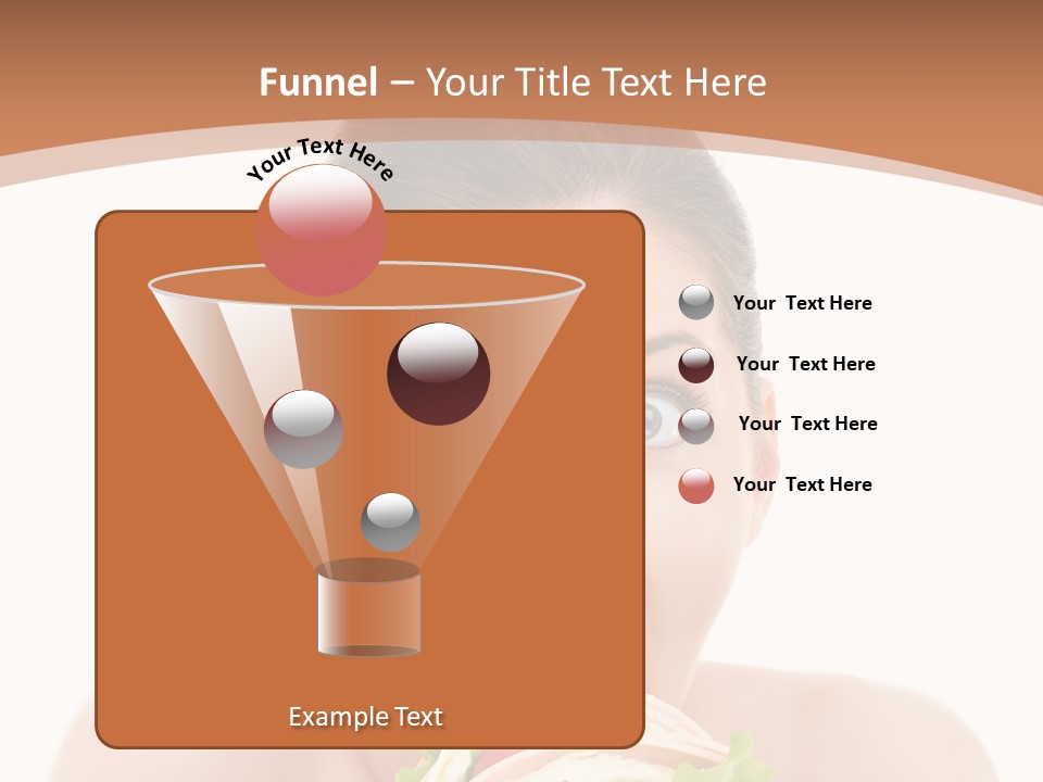 Big Female Fast PowerPoint Template