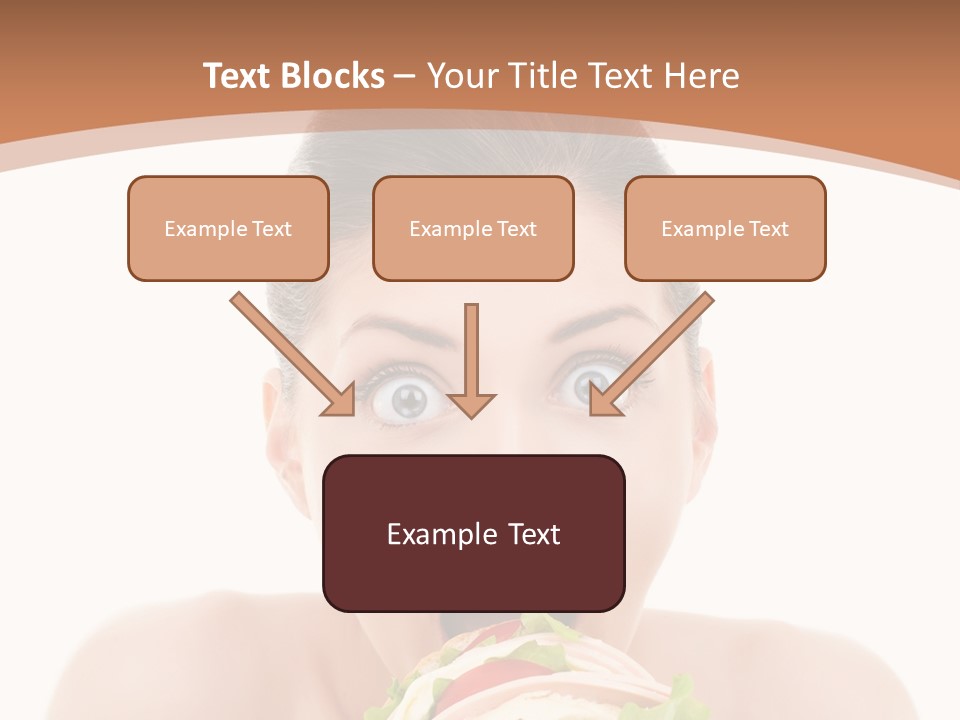 Big Female Fast PowerPoint Template